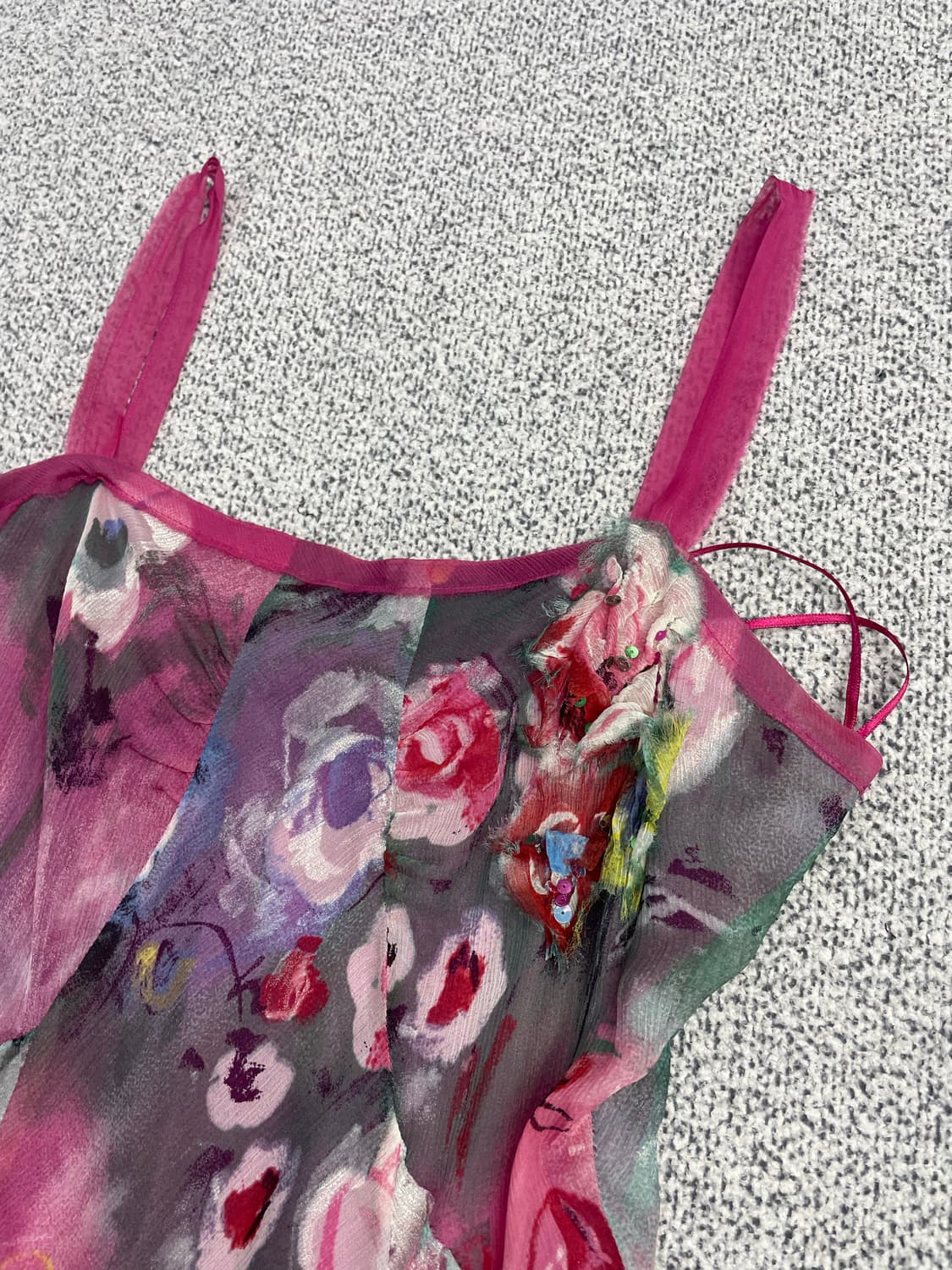 이태리 끈나시 원피스 44 상품이미지2