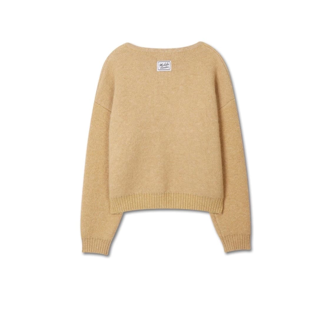 미치코런던 코시노 헤비 울 니트 가디건 상품이미지5