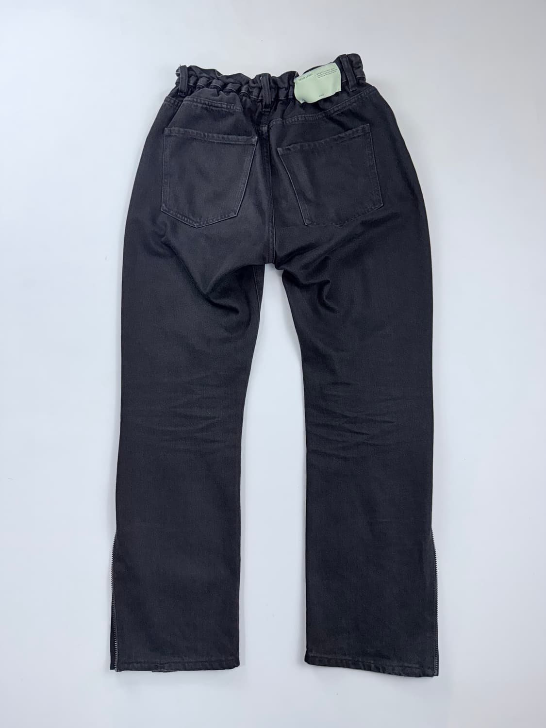 오프화이트 버질아블로 18시즌 지퍼 데님팬츠 상품이미지3