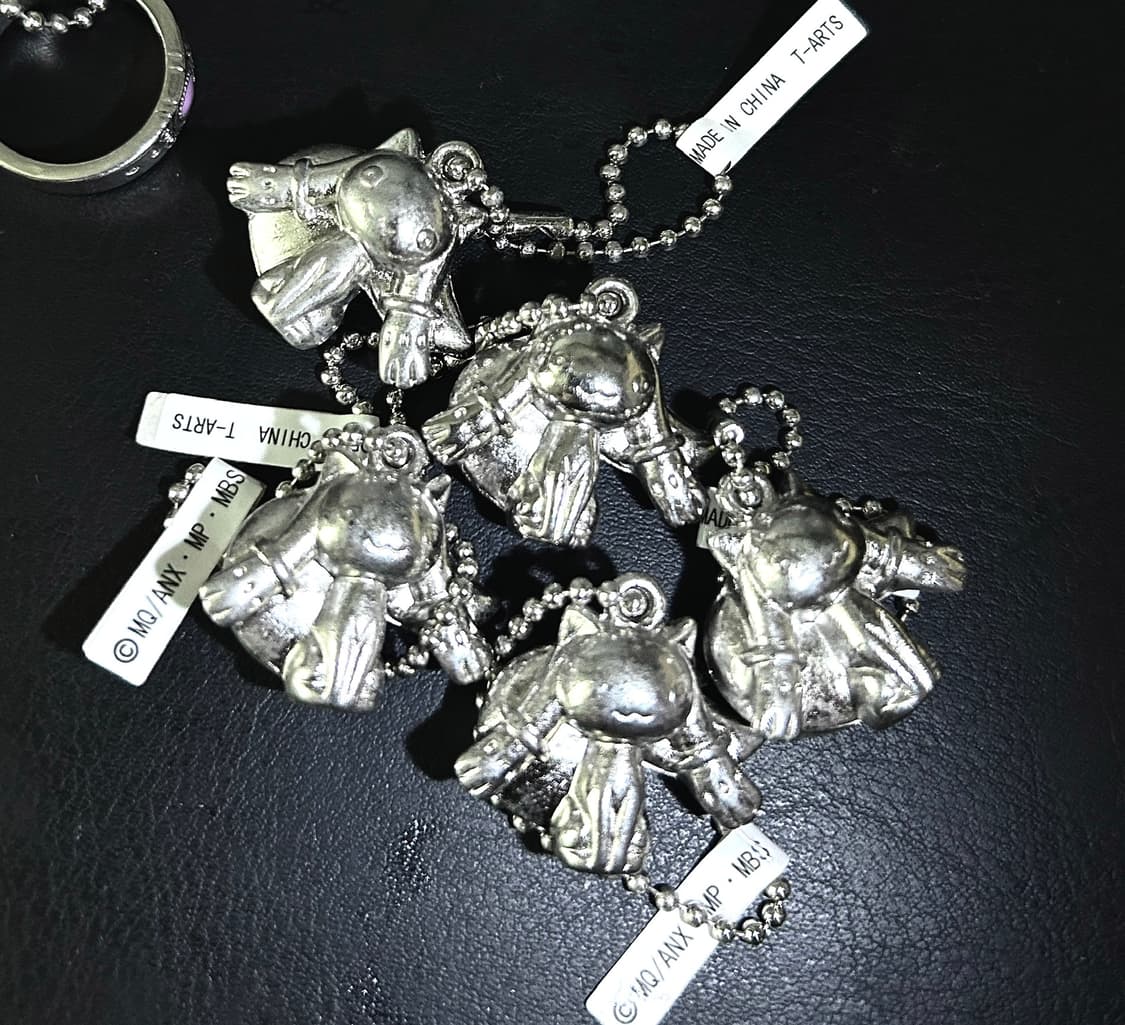 [고전, 희귀]마법소녀 마도카 마기카 마마마 큐베 메탈 키링 호무라 링 상품이미지1