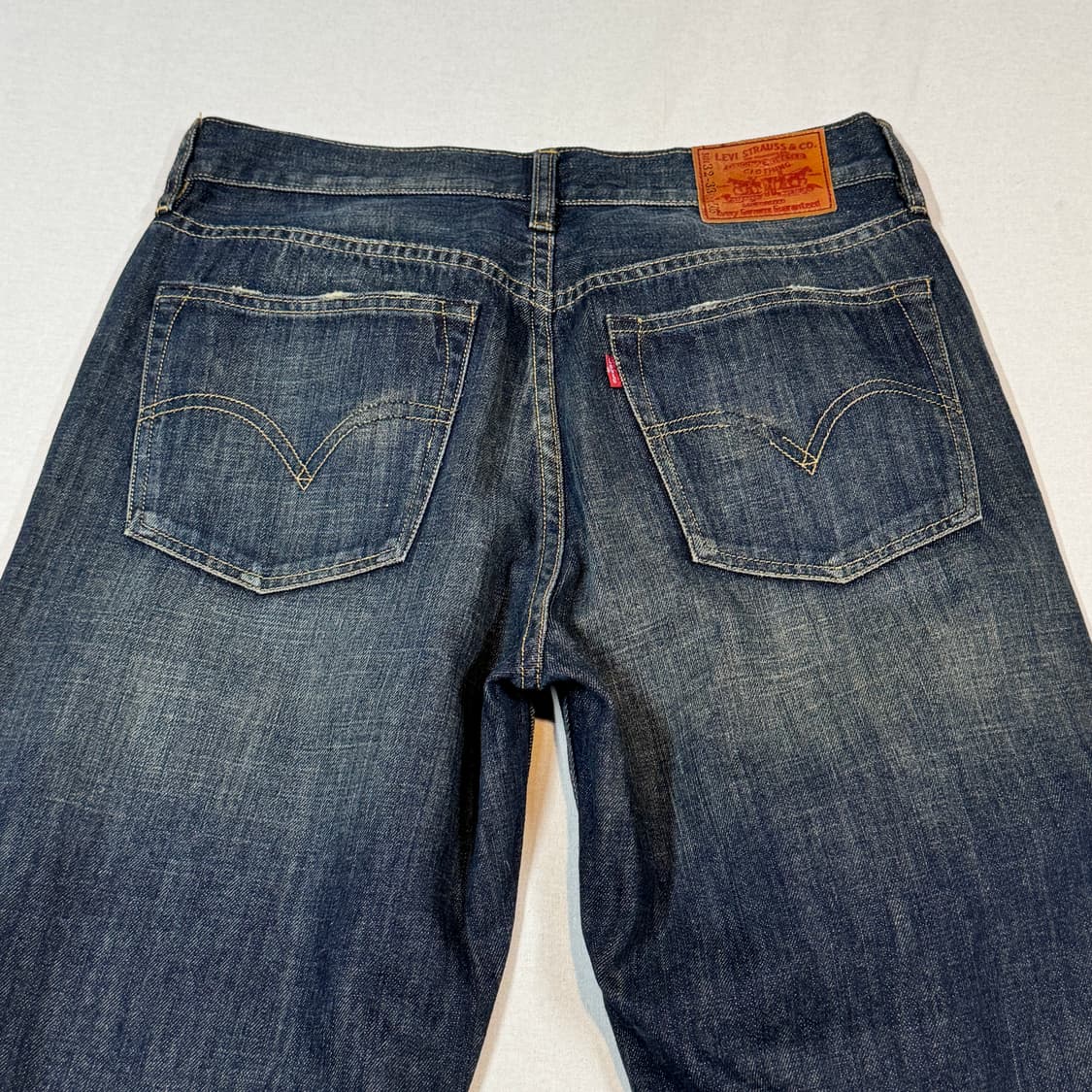 32inch) 리바이스 일본판 503 스트레이트 핏 데님 청바지 상품이미지2