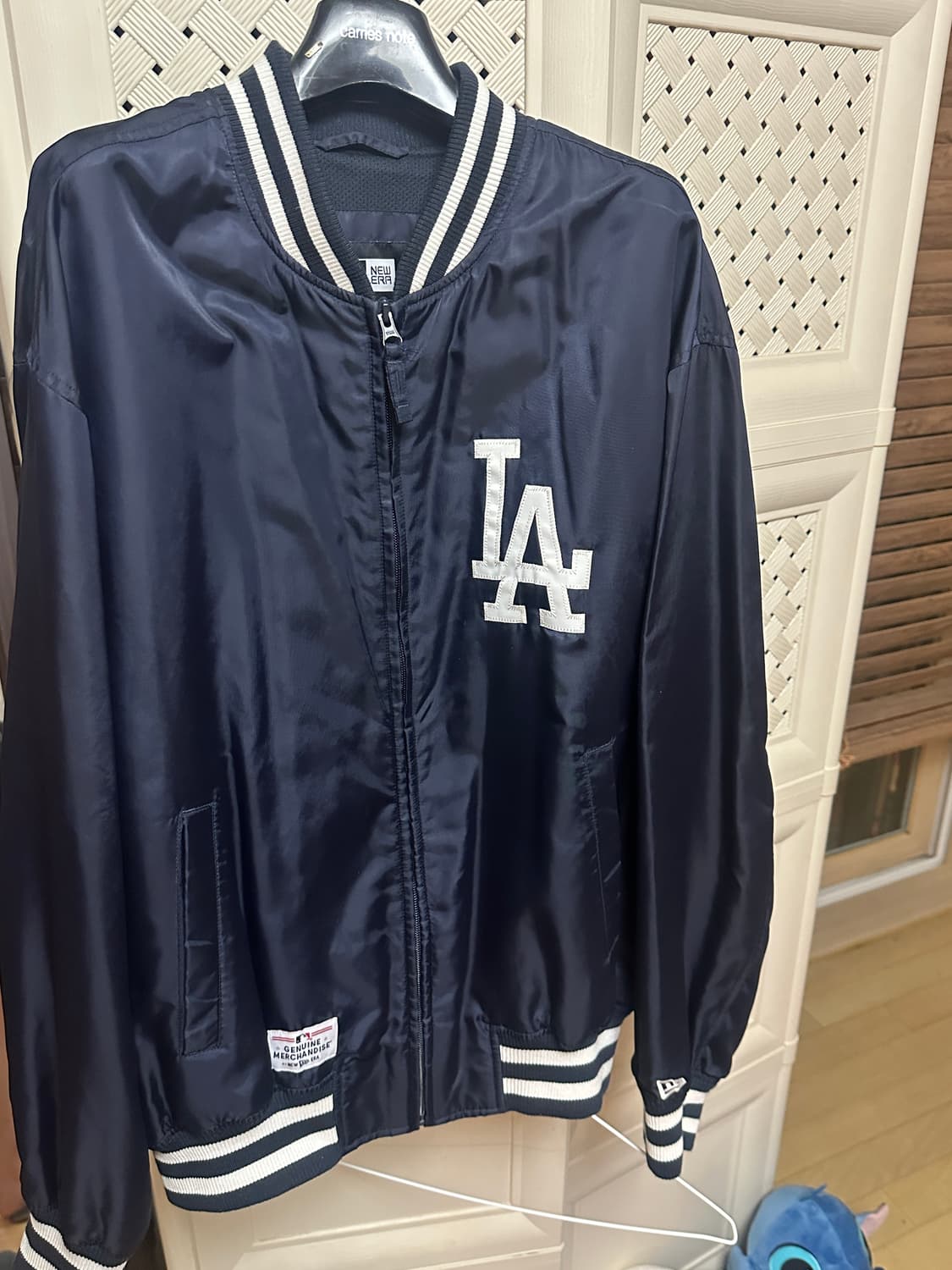 MLB 팀 스타디움 재킷 LA 다저스 네이비 13546436 상품이미지2