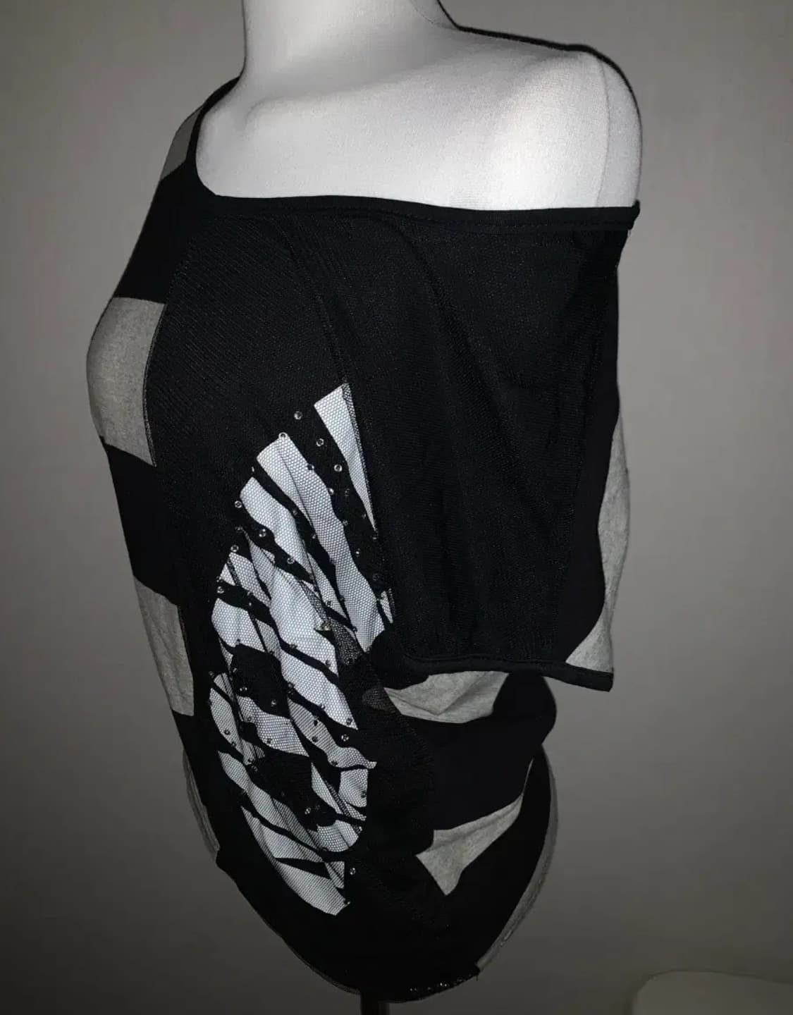 빈티지 원숄더 반팔 상품이미지2