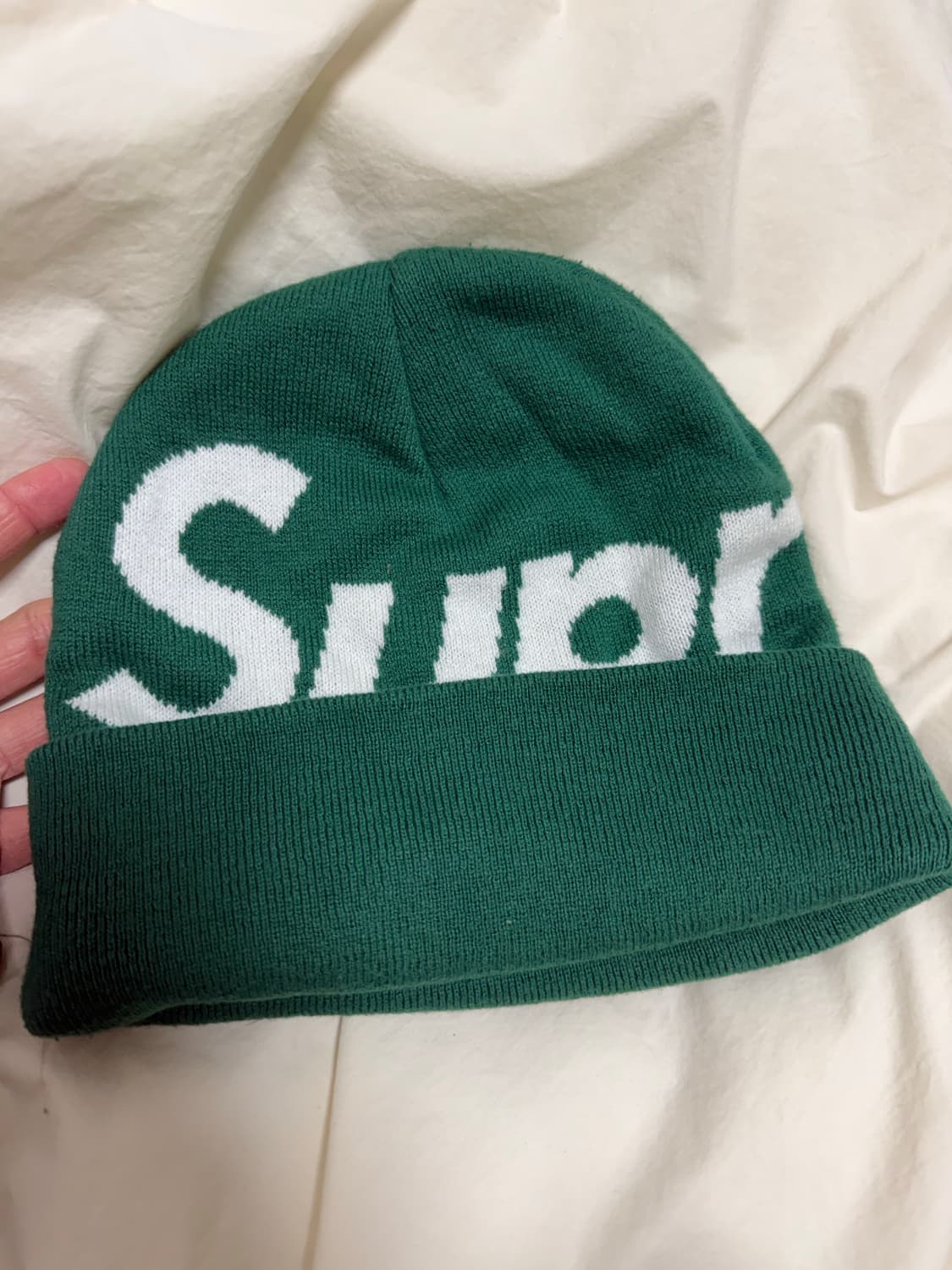 슈프림 빅로고 비니  상품이미지1