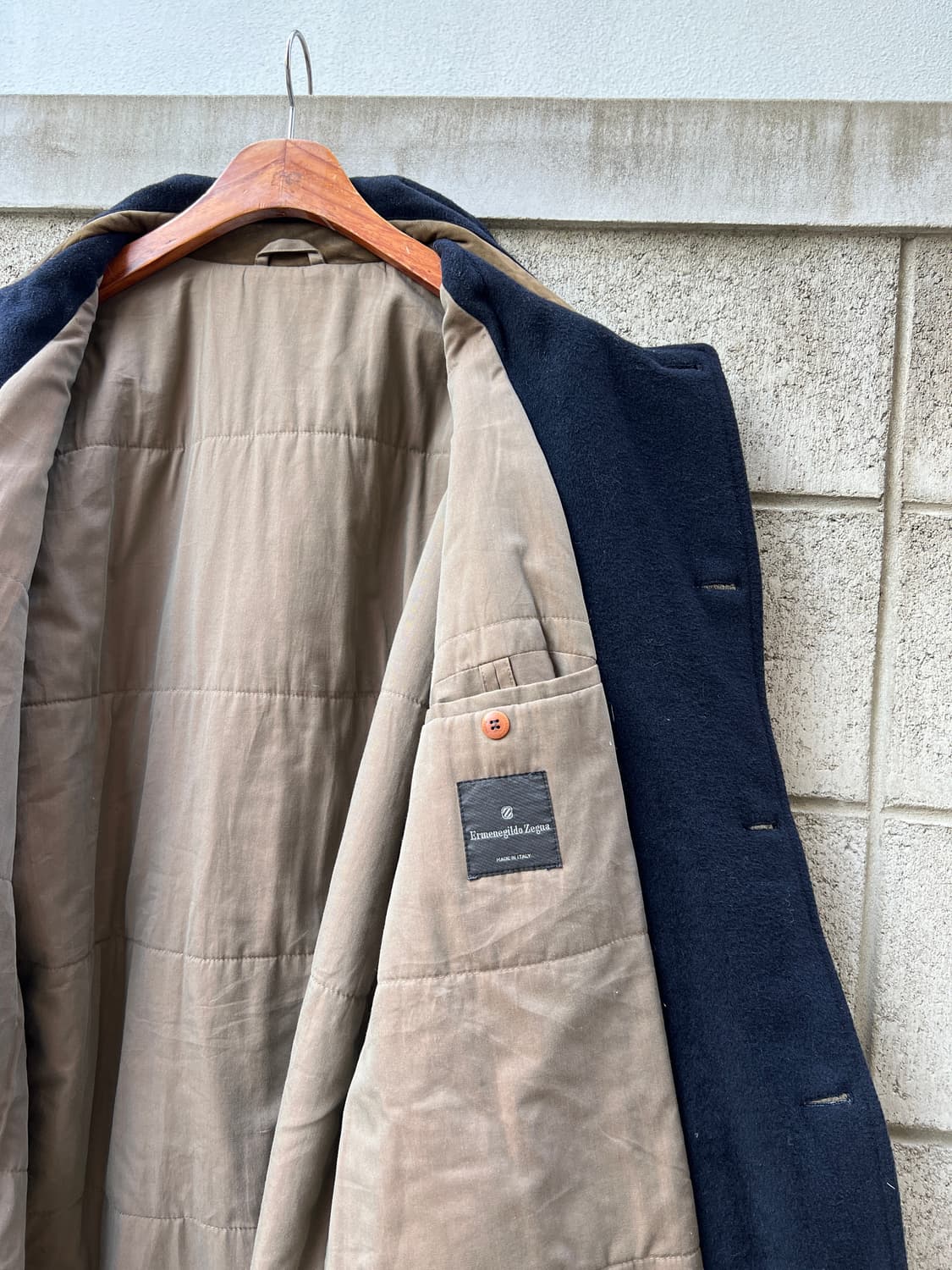 ERMENEGILDO ZEGNA CASHMERE 에르메네질도 제냐 울코트 상품이미지4