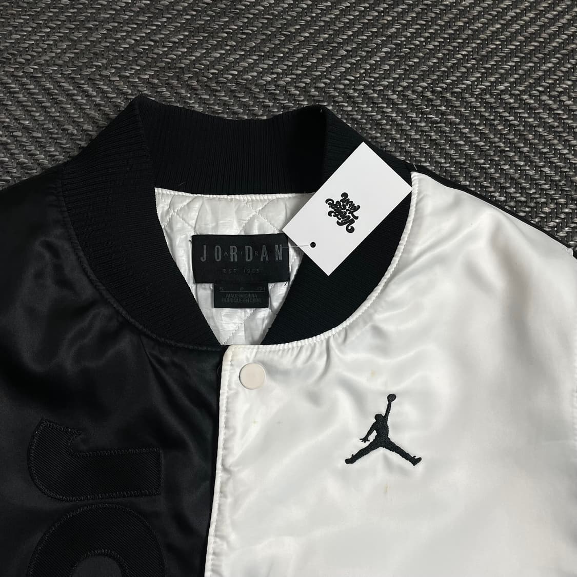 조던 에어조던 빅로고 사틴 바시티 점퍼 o 4192 상품이미지4