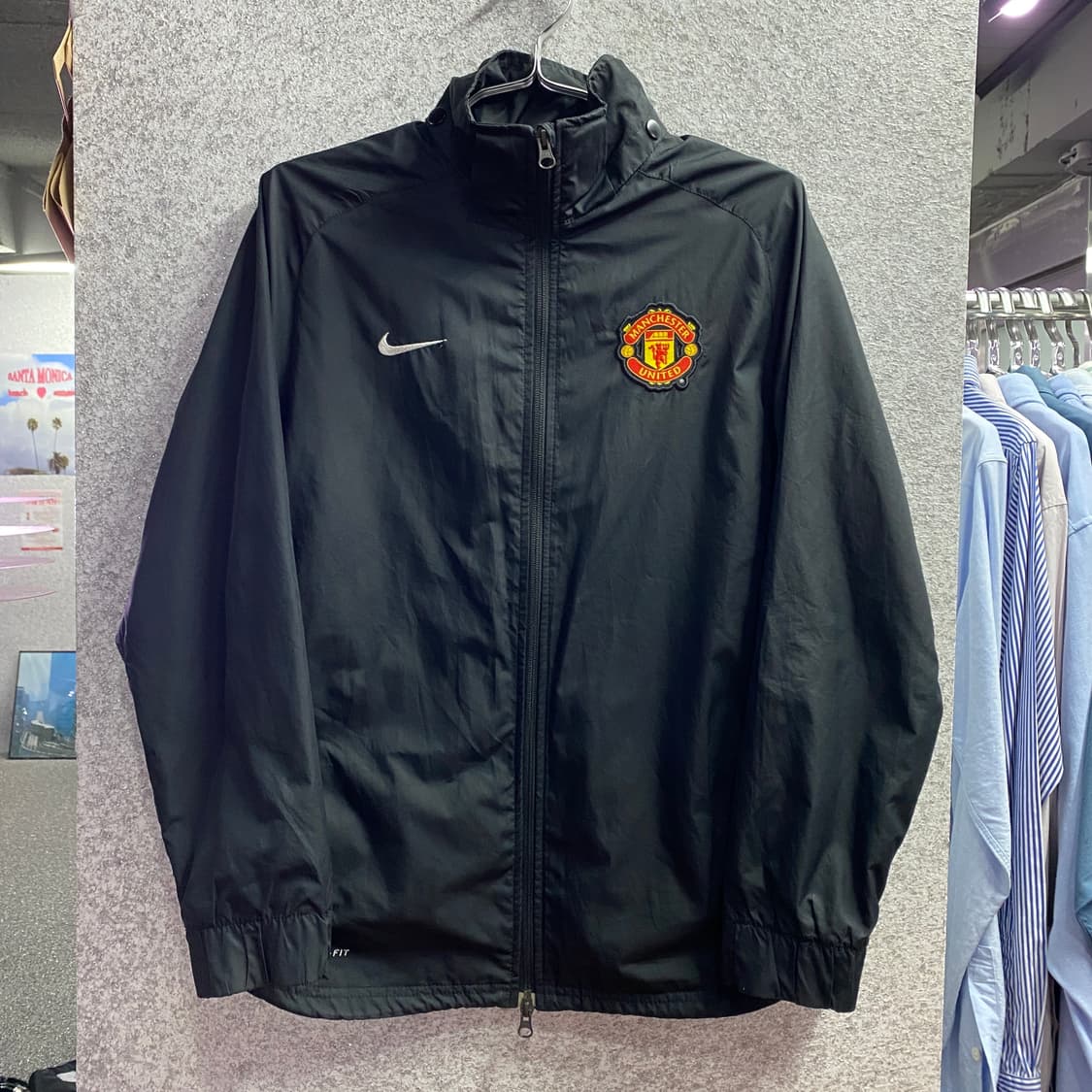 나이키 맨유 블랙 트랙탑 바람막이 B3633 상품이미지2