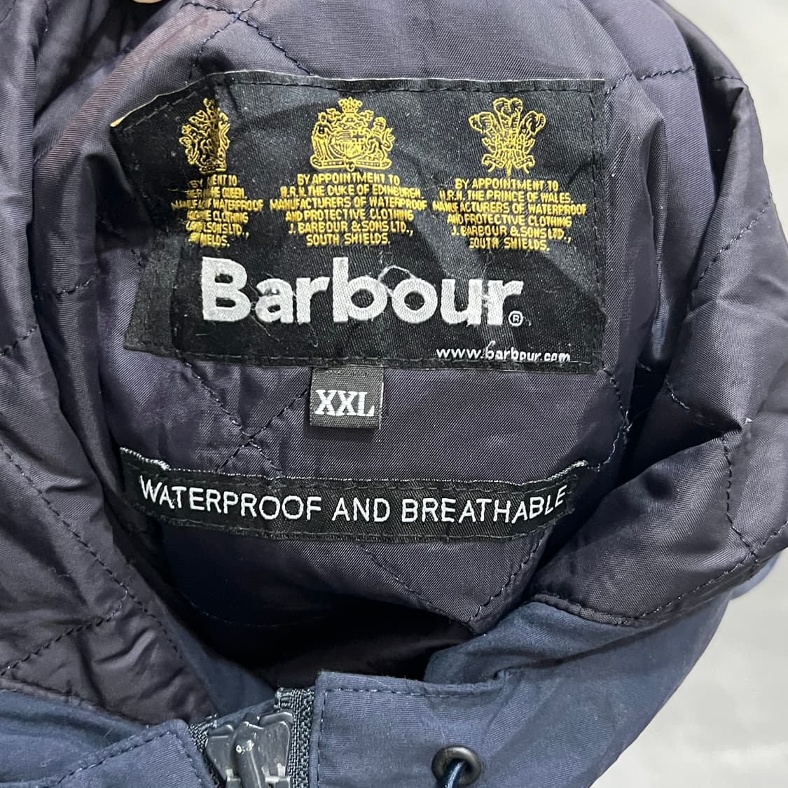  바버 나일론 후드 자켓 y14587 상품이미지5