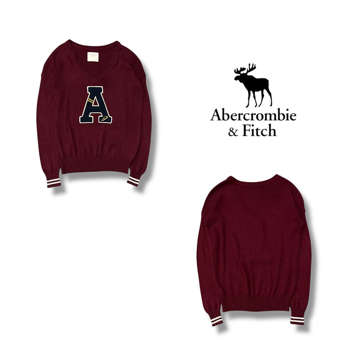  아베크롬비 브이넥 니트 y13891 상품이미지1