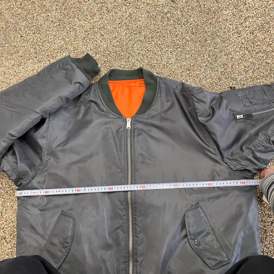 305 로스코 항공점퍼 ma1 건메탈그레이 상품이미지3