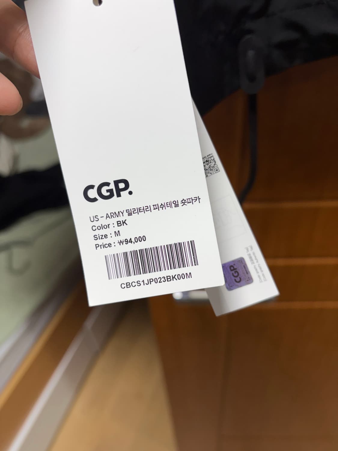 CGP us army 밀리터리 피쉬테일 숏파카 상품이미지2