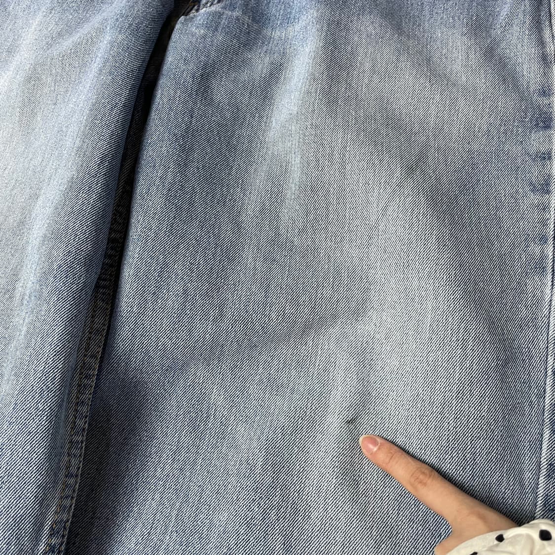 (40) 리바이스 550 40X32 연청 데님 팬츠 상품이미지4
