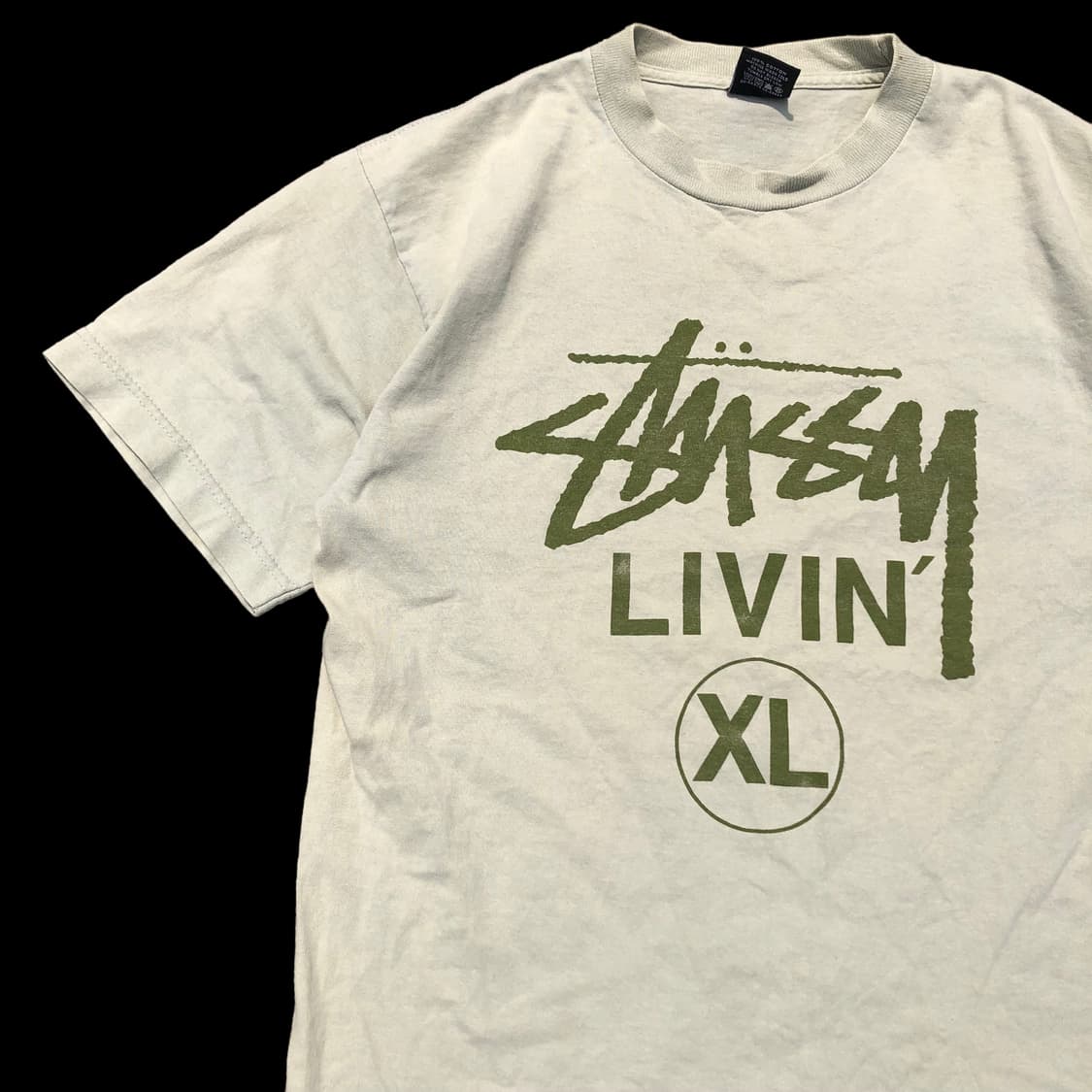 [M] Stussy 스투시 LIVIN 반팔티셔츠 상품이미지2