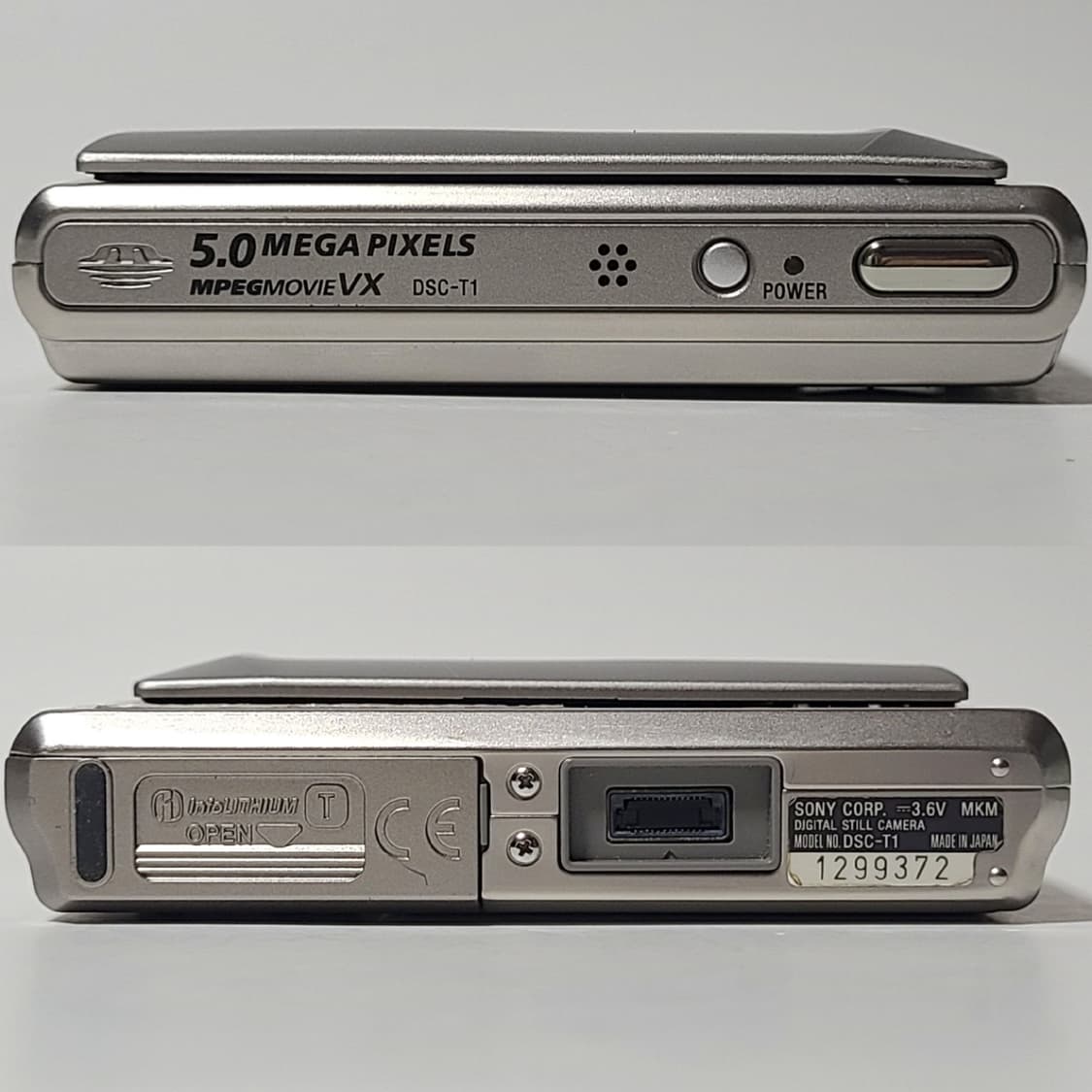 소니 사이버샷 DSC-T1 빈티지 디카 디지털 카메라 상품이미지5