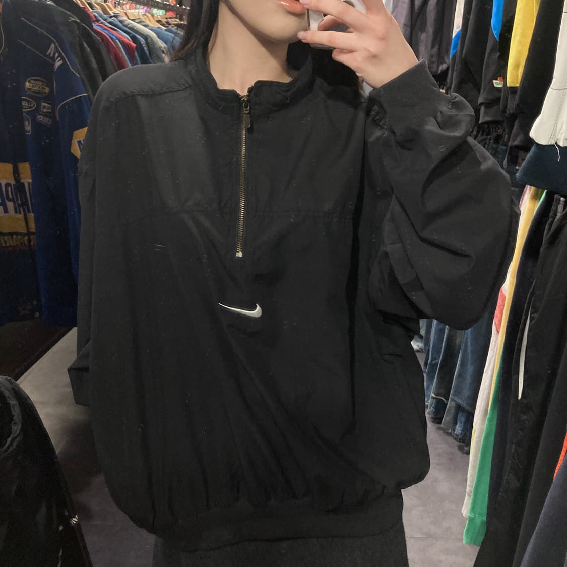 [IM] 나이키 아노락 웜업 블랙 상품이미지3