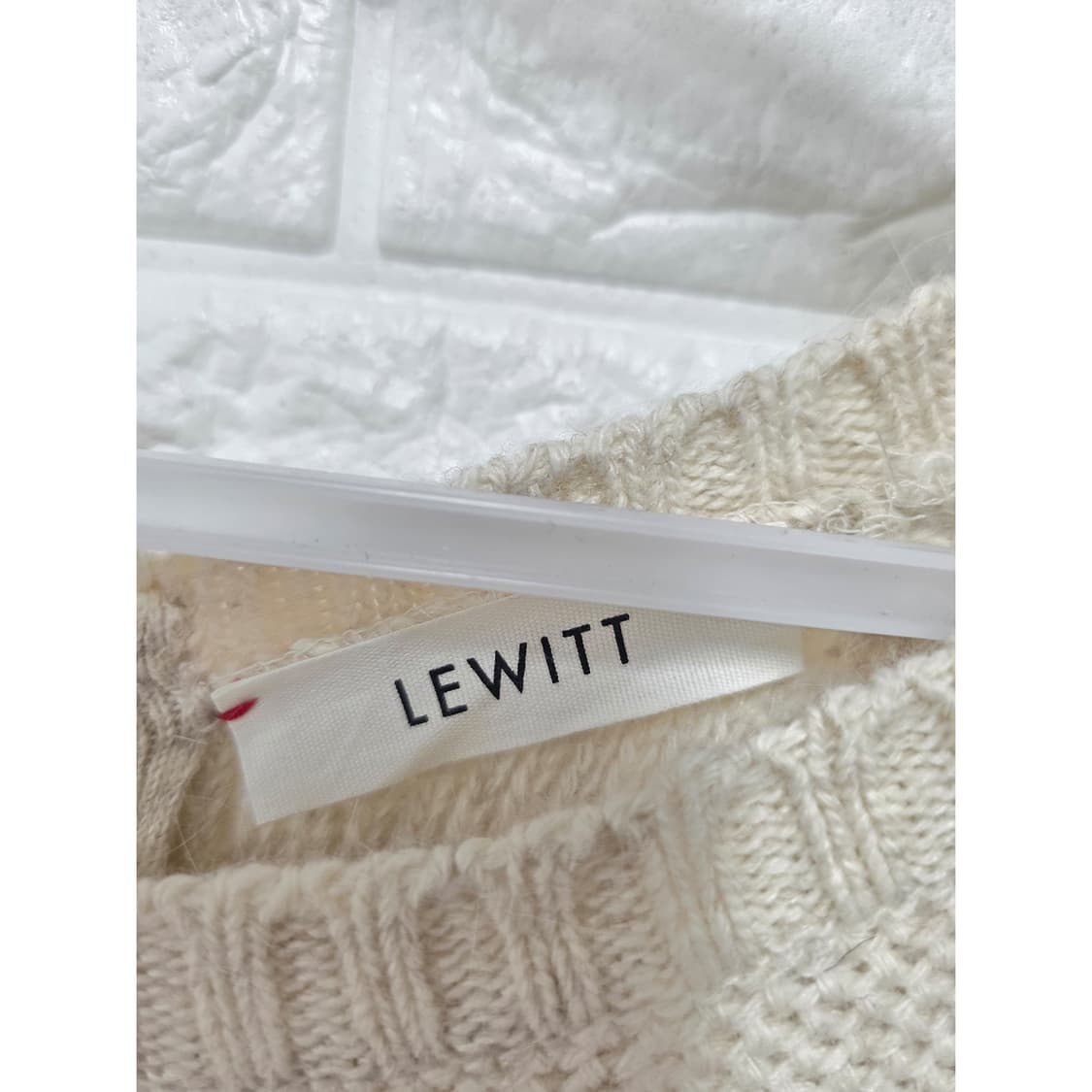 르윗 LEWITT 니트 원피스 FREE 베이지 상품이미지2