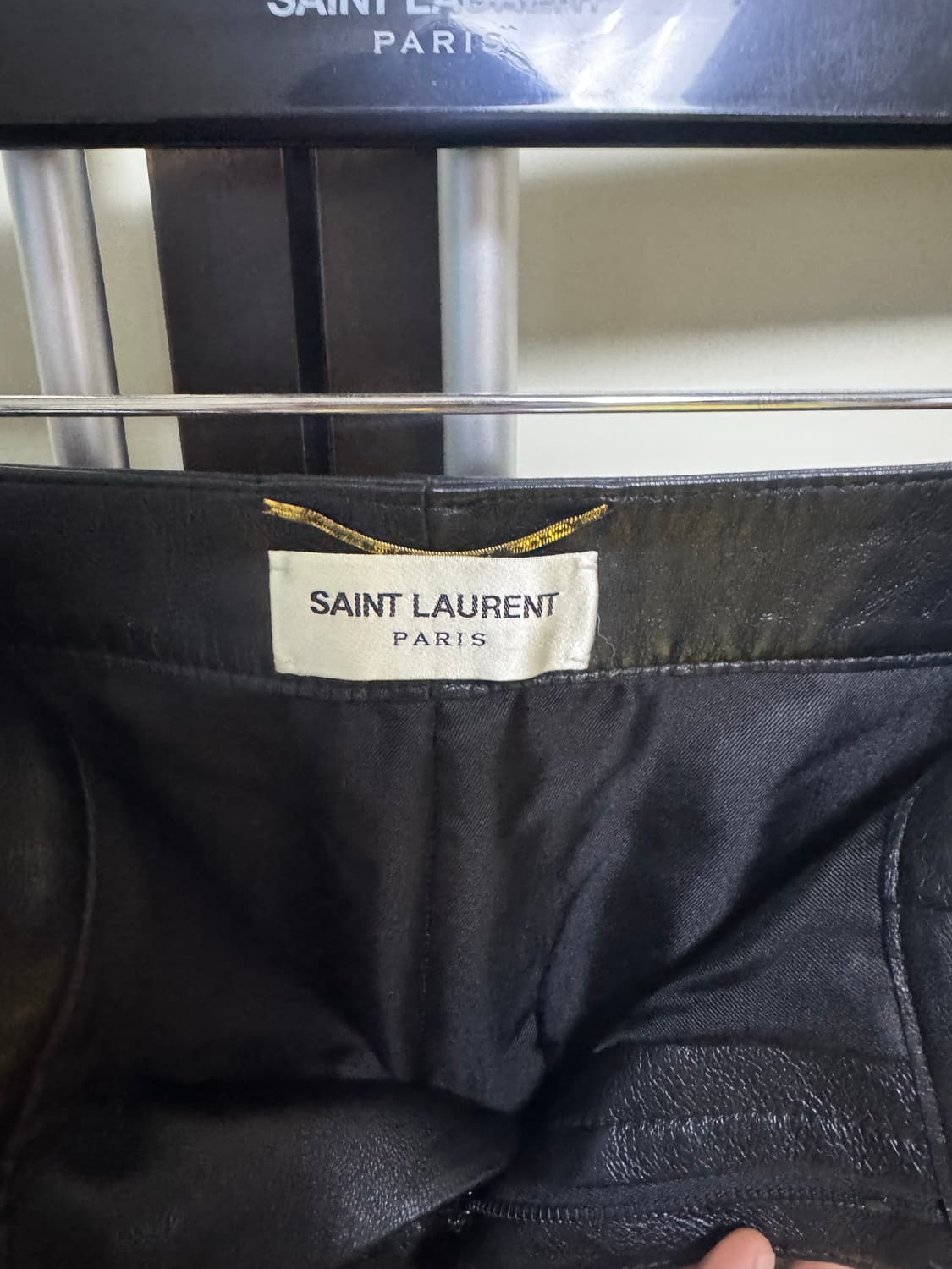 생로랑 레더팬츠 상품이미지4