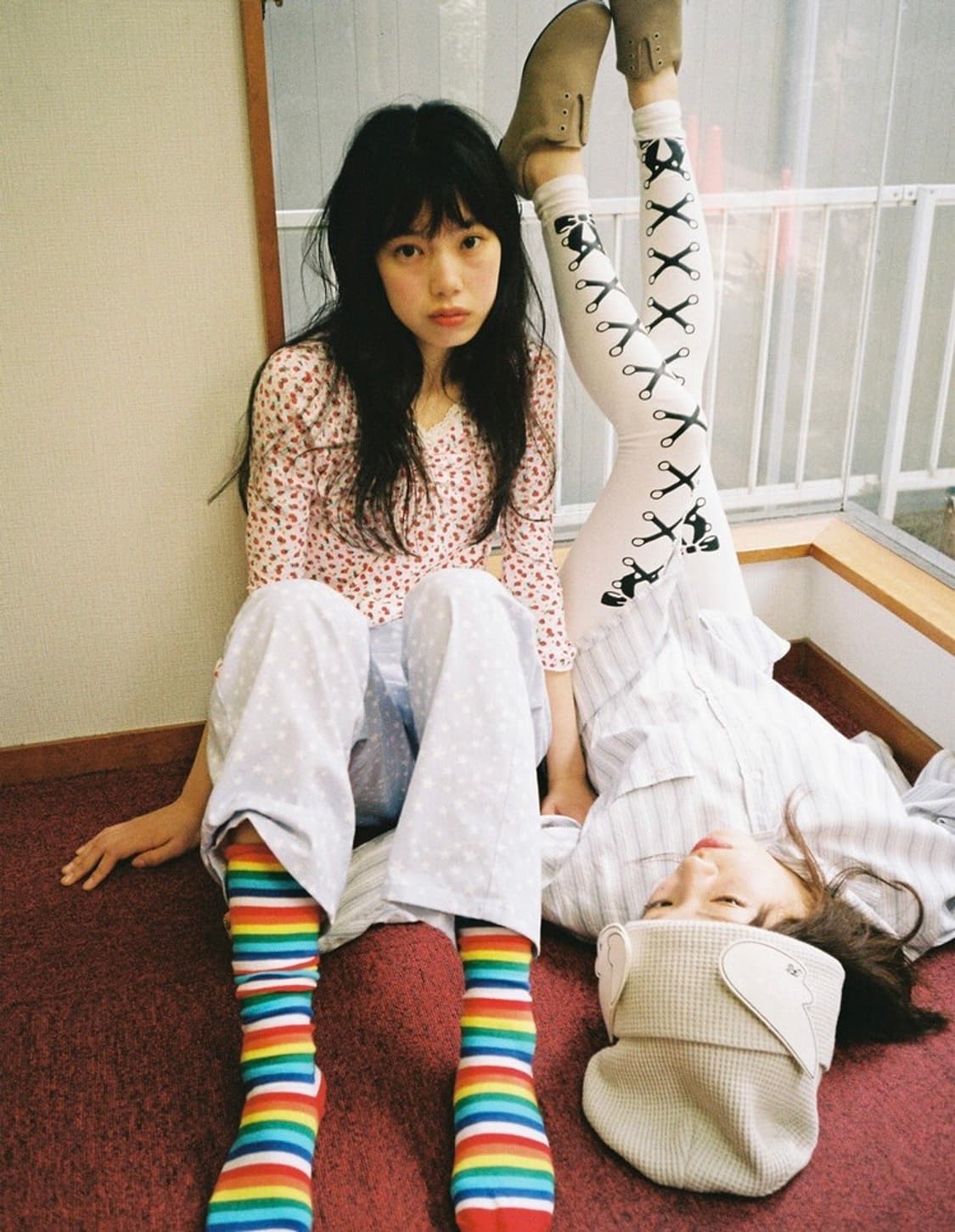 샵페어리 스트로베리 레이스탑 아이보리 상품이미지2