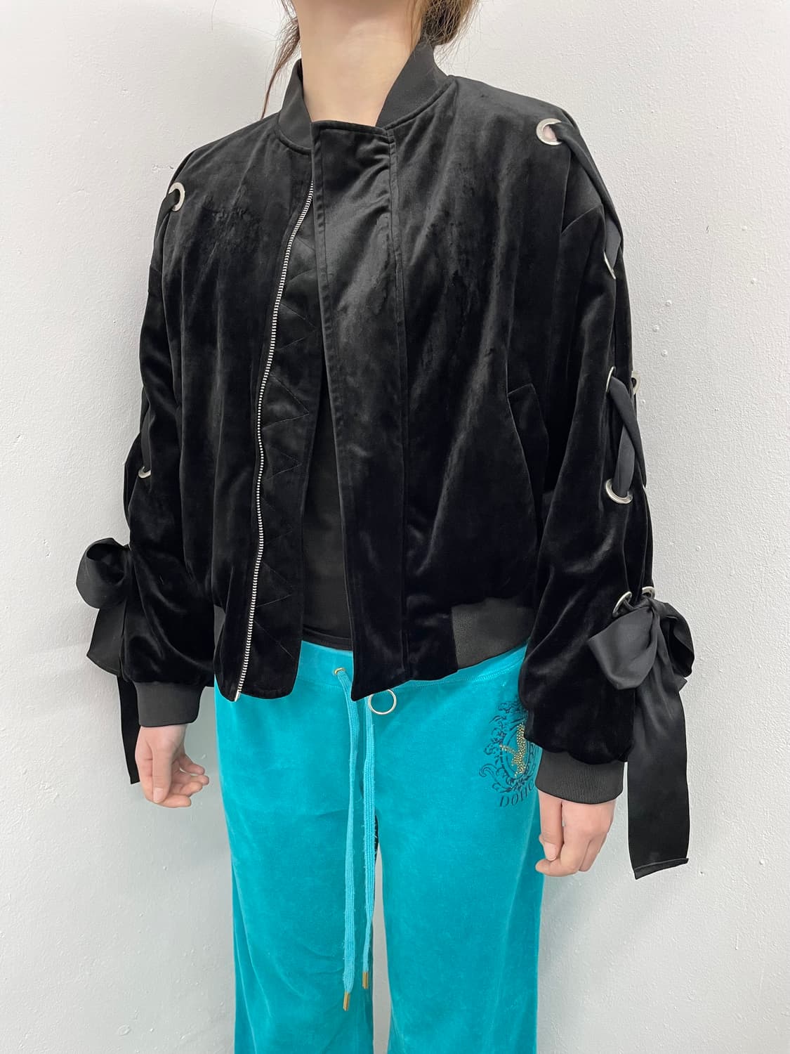 벨로아 아일렛 봄버자켓  상품이미지2