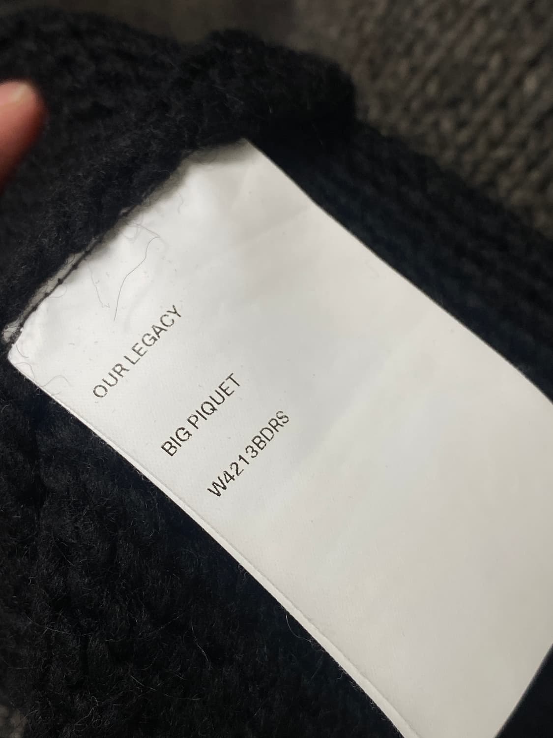 ourlegacy 빅 피케 36사이즈 상품이미지5
