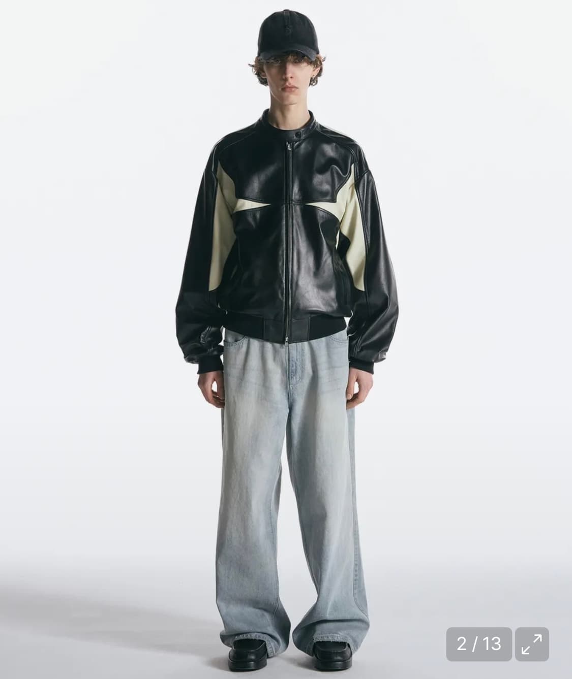 [M]인사일런스 레이싱 자켓 블랙 상품이미지2