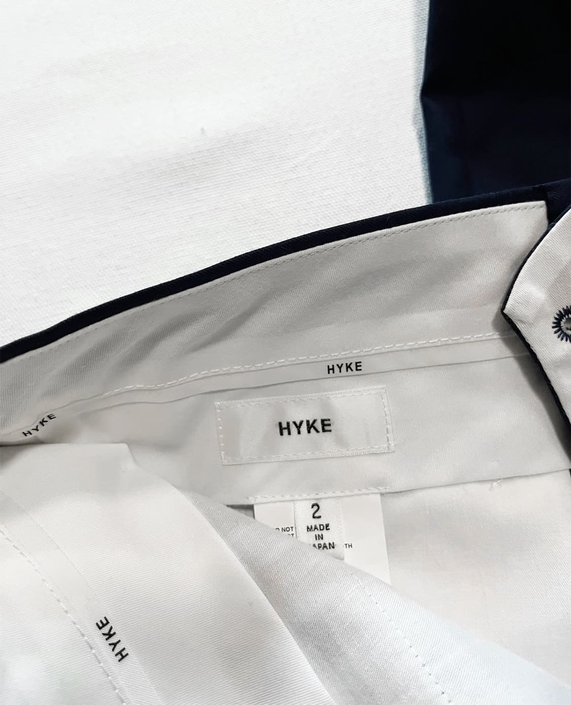 HYKE crop wide tapered pants 상품이미지5