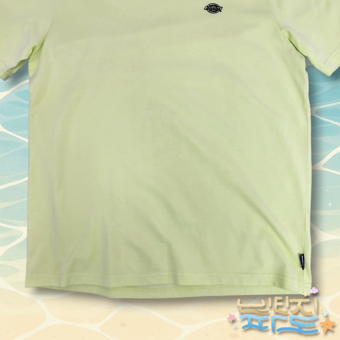 L 디키즈 로고 형광 반팔티 상품이미지3