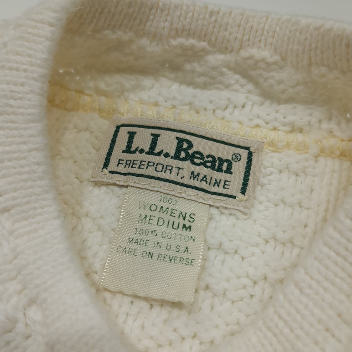 CL016 M [Made in USA] 90s 엘엘빈 헤비 코튼 피셔맨 상품이미지3