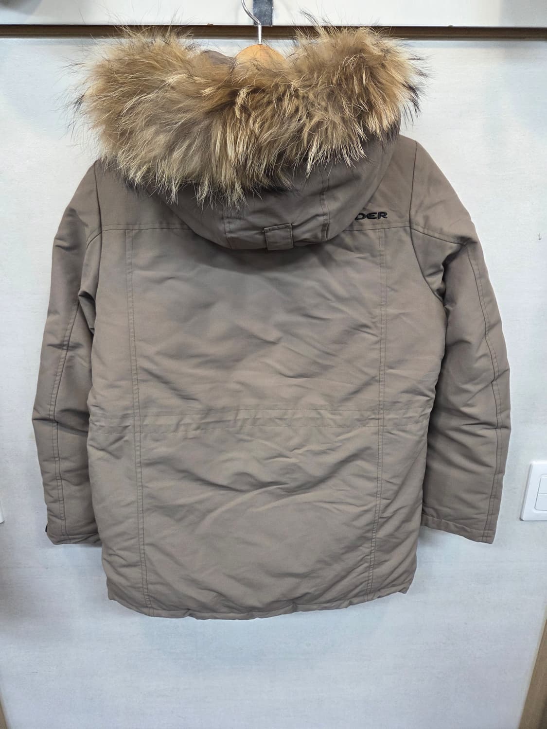 아이더 700 포르스 라쿤퍼 다운 패딩자켓 s 상품이미지2