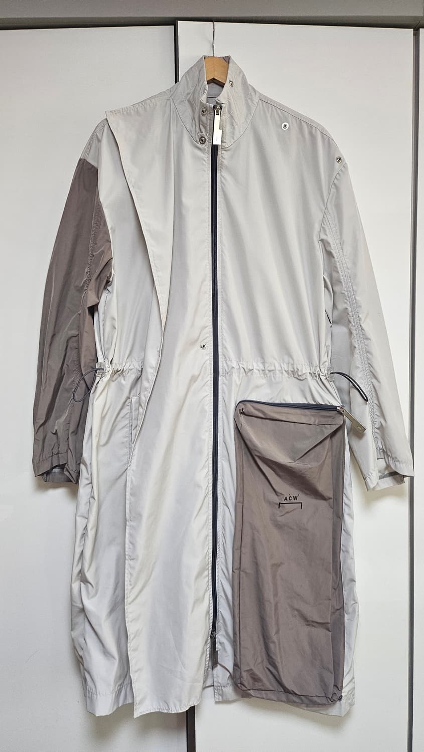 (LTD/이태리제) 어 콜드 월(ACW) 비대칭 트랜슬루센트 레인코트 M 상품이미지1