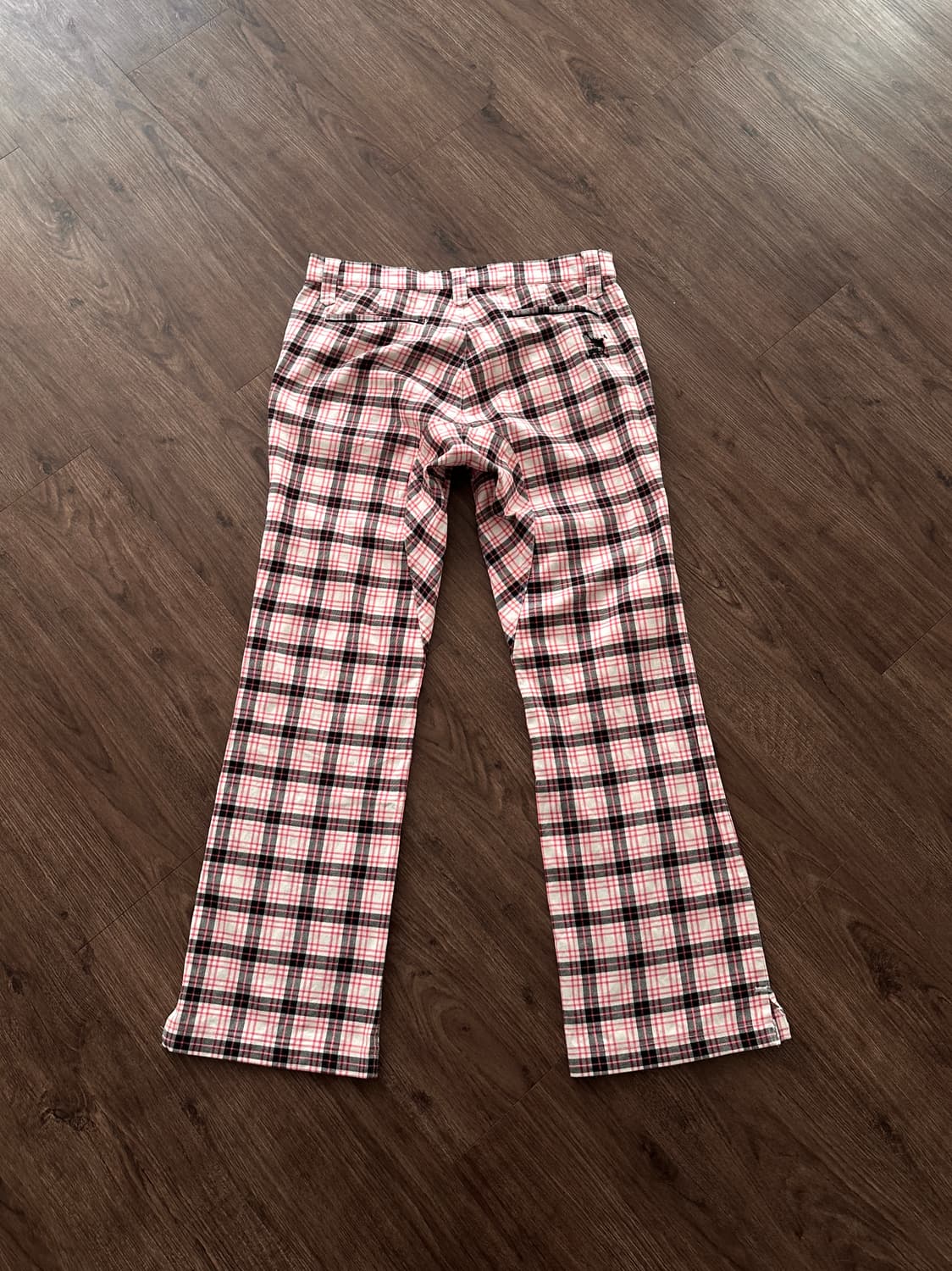 Oakley 체크 플레어 팬츠 상품이미지7