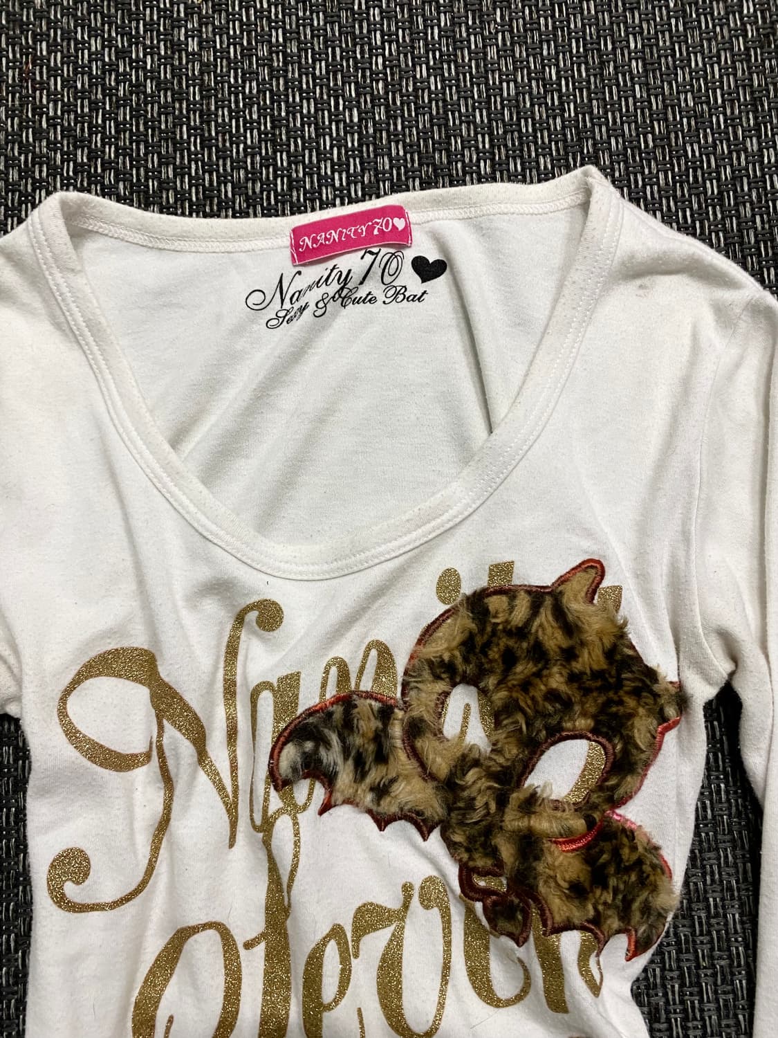 Leopard Skull Print Sleeve 펑크 와투케 상품이미지4