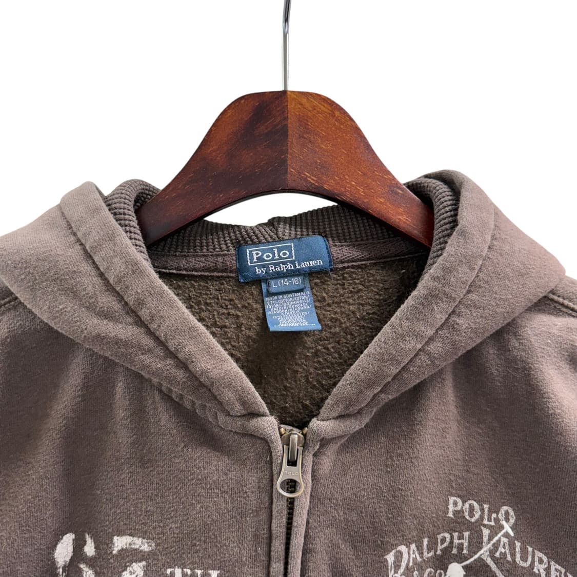 [L] 폴로 빅포니 성조기 후드집업 상품이미지5