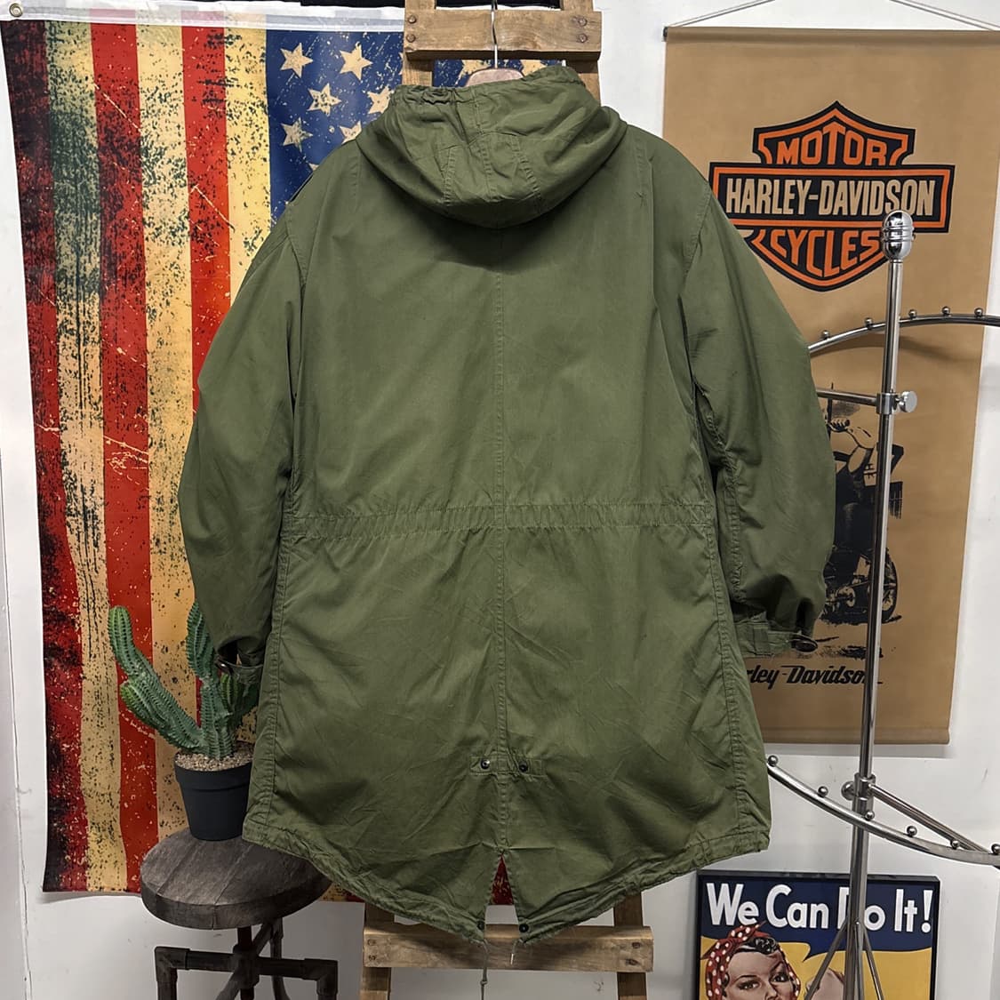 50s 오리지널 U.S. ARMY M-51 파카 양털안감 라이너 N435 상품이미지2