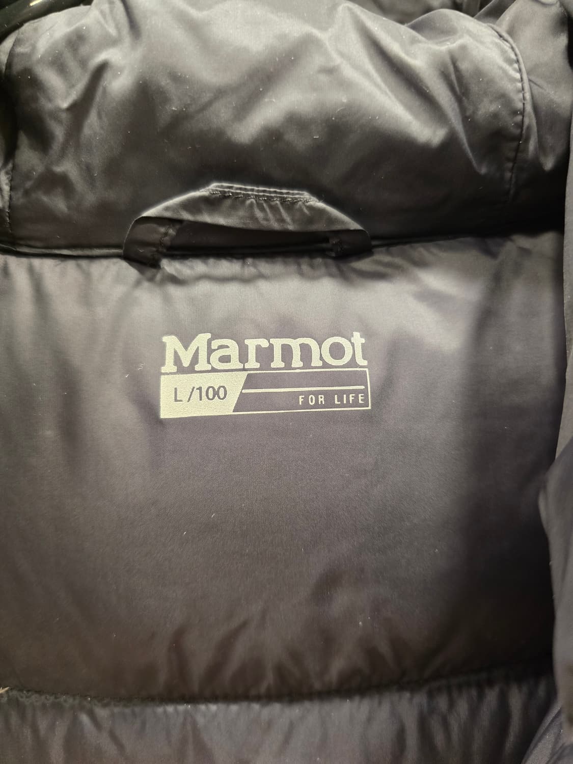 마모트 여성 구스다운 경량패딩 롱패딩 L(100) 블랙 상품이미지8