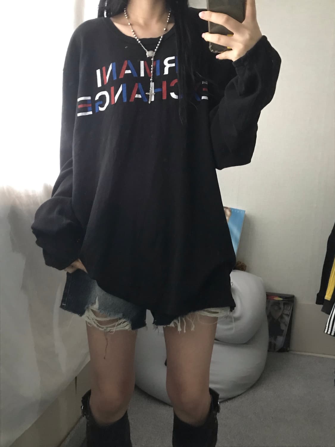 아르마니 루즈핏 롱슬리브 상품이미지1