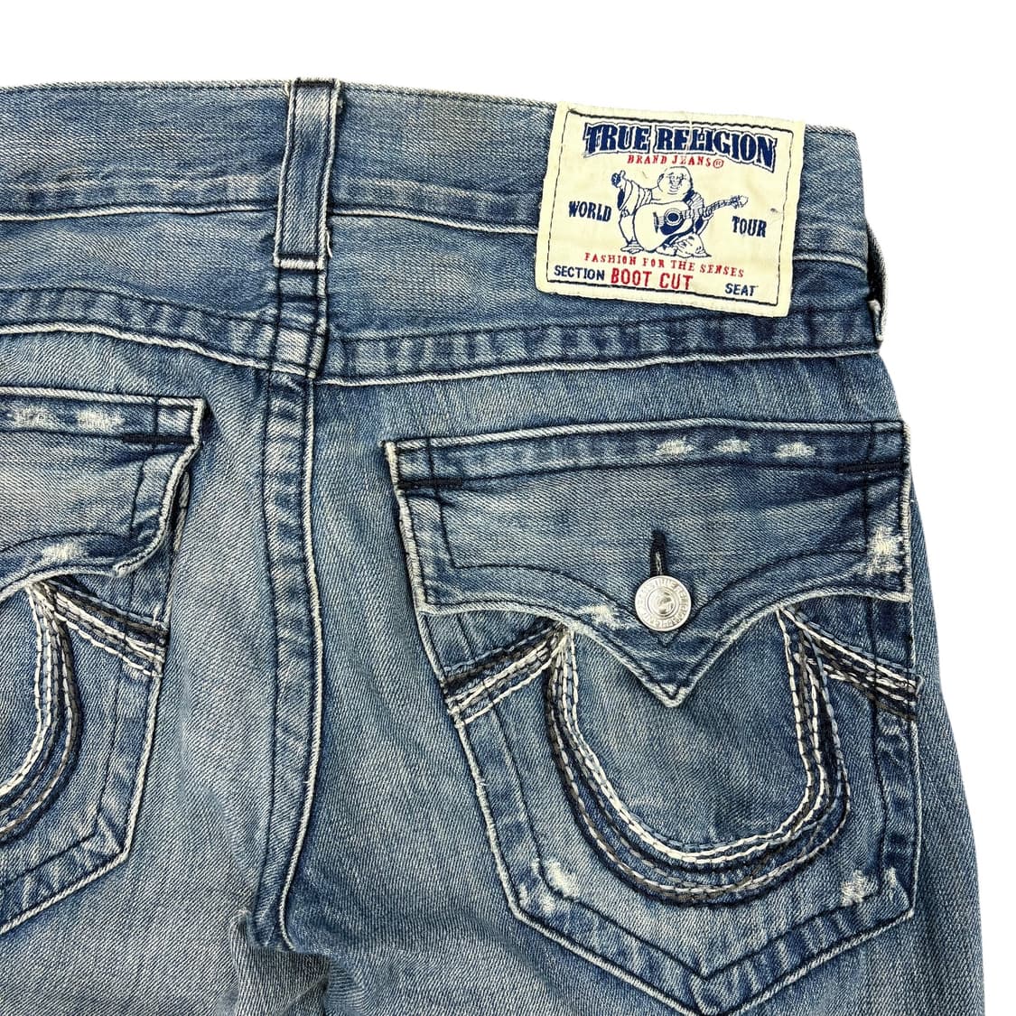 (32) 트루릴리전 부츠컷 워싱 데님 팬츠 made in USA 상품이미지4