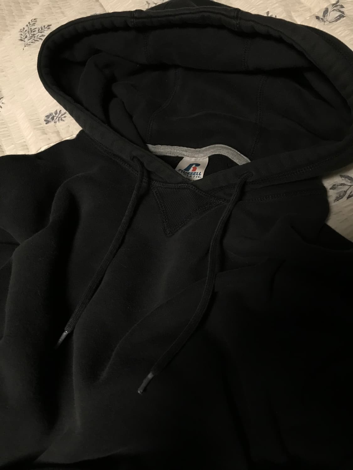 러셀 빈티지 후드티 블랙 Russell vintage hoodie 상품이미지5