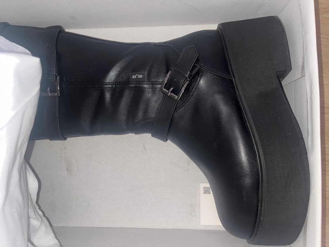 애즈온 마야 부츠 롱 블랙 245 상품이미지2