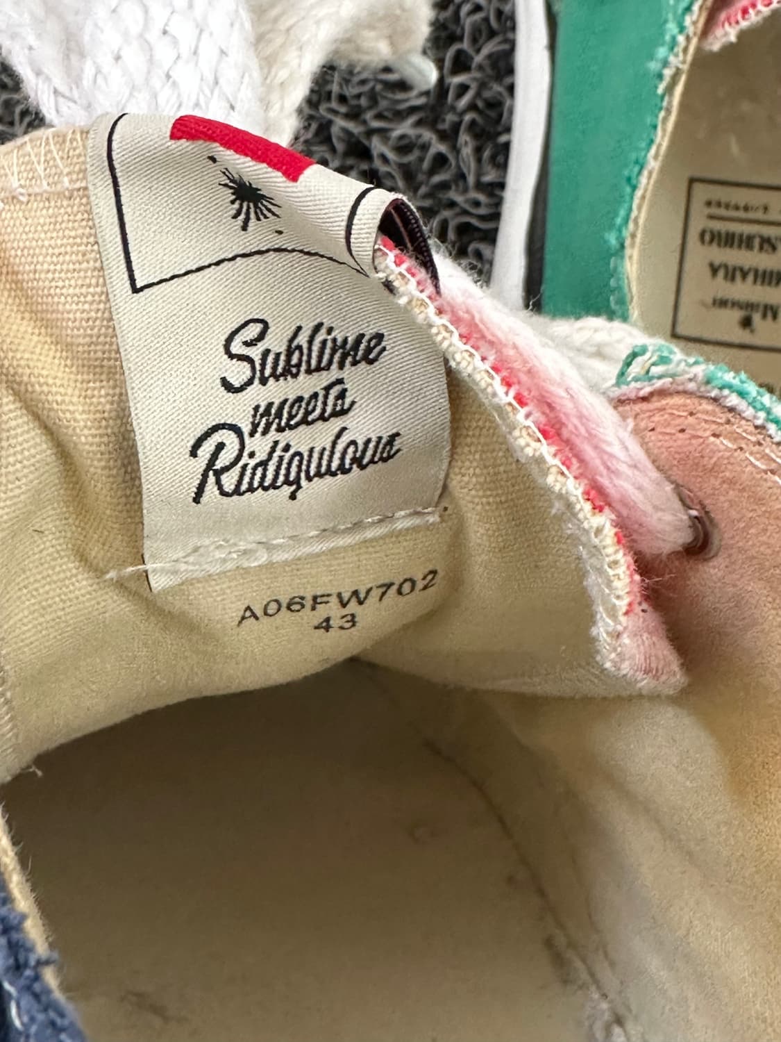 미하라 야스히로 멀티컬러 스니커즈 275mm 상품이미지8