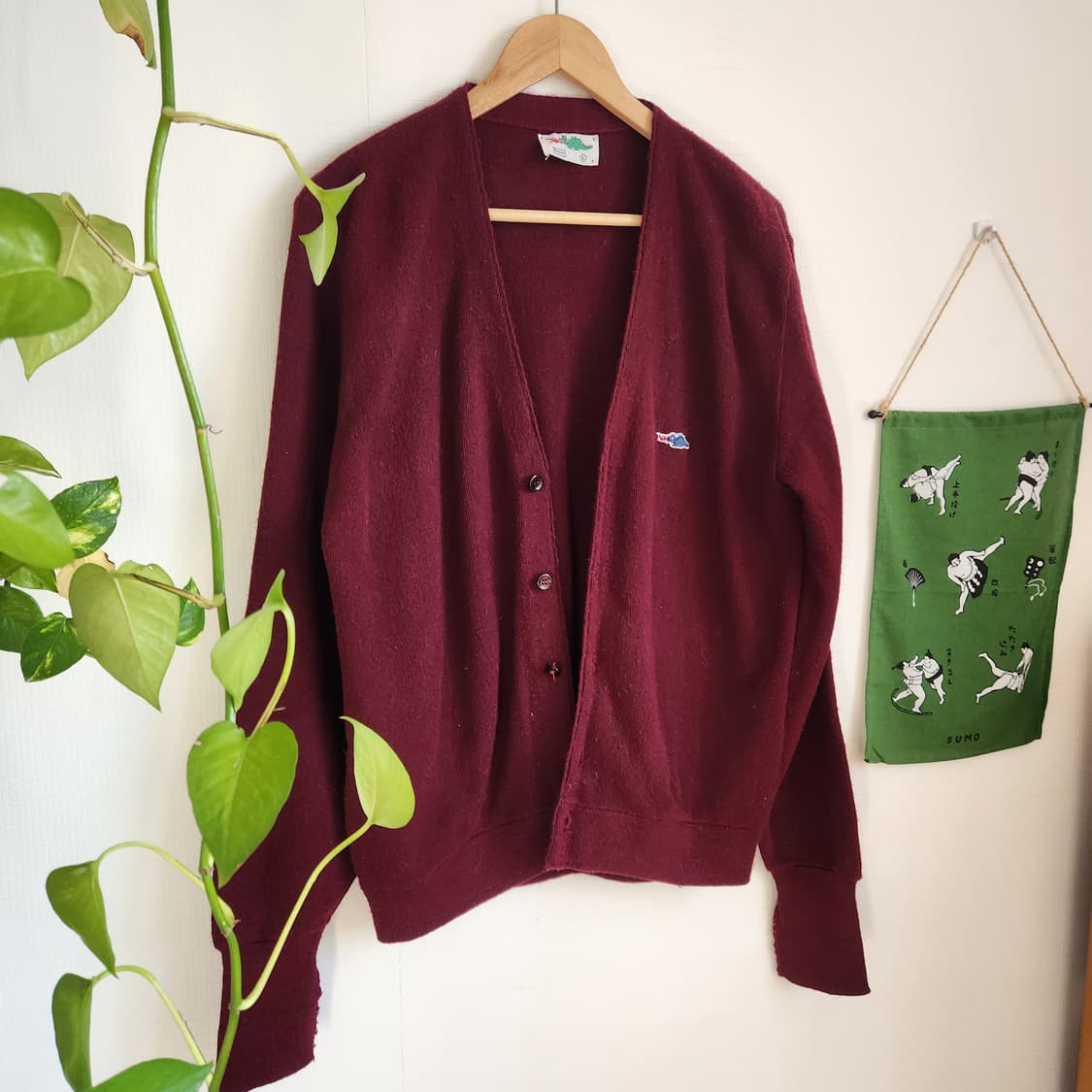 80's 시어즈 브라긴 드래곤 오올론 가디건(USAmade) 상품이미지1