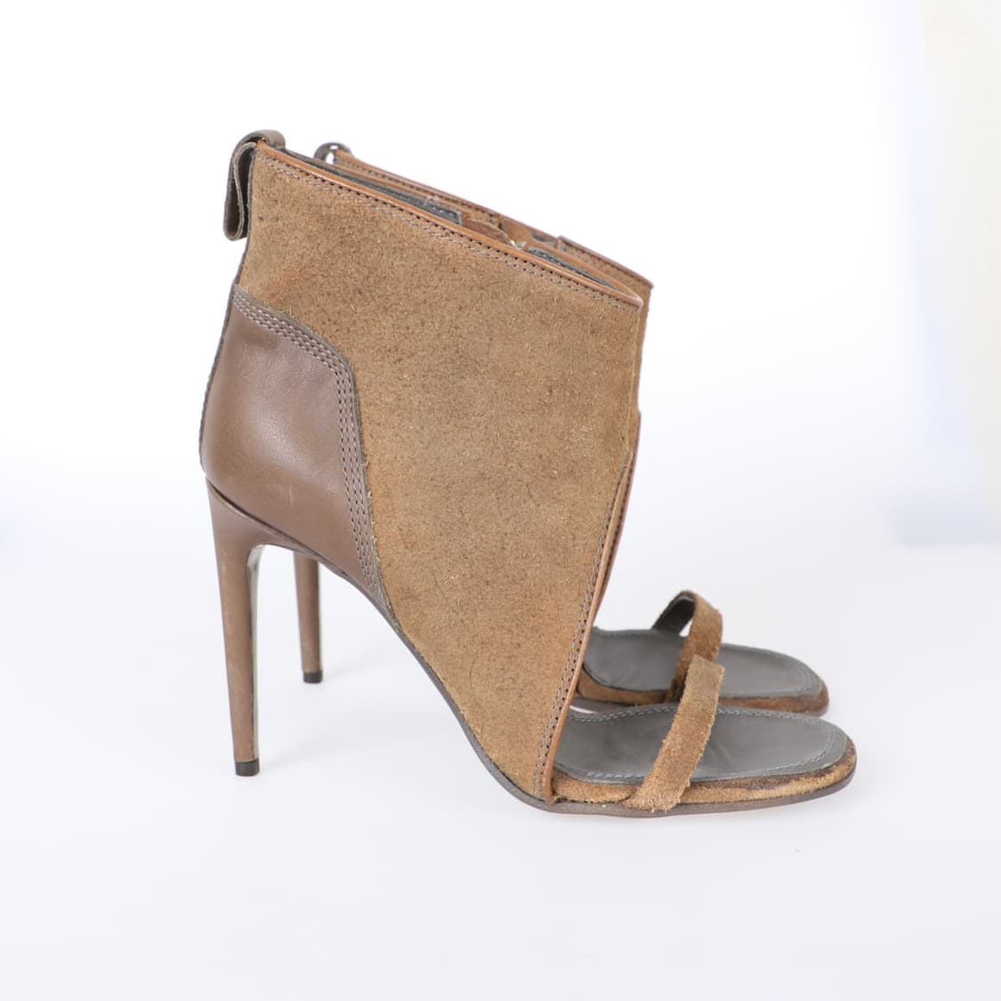 38 / Rick Owens 릭오웬스 더스트 스웨이드 하이힐 상품이미지5