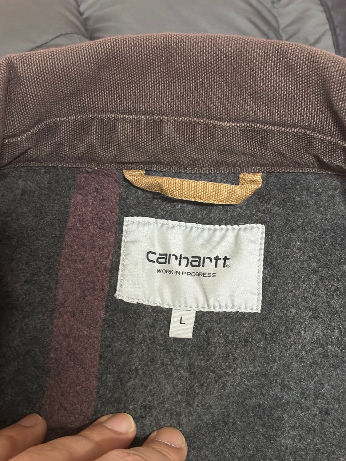 칼하트WIP OG 산타페 자켓 해밀턴브라운 L 판매합니다 상품이미지4