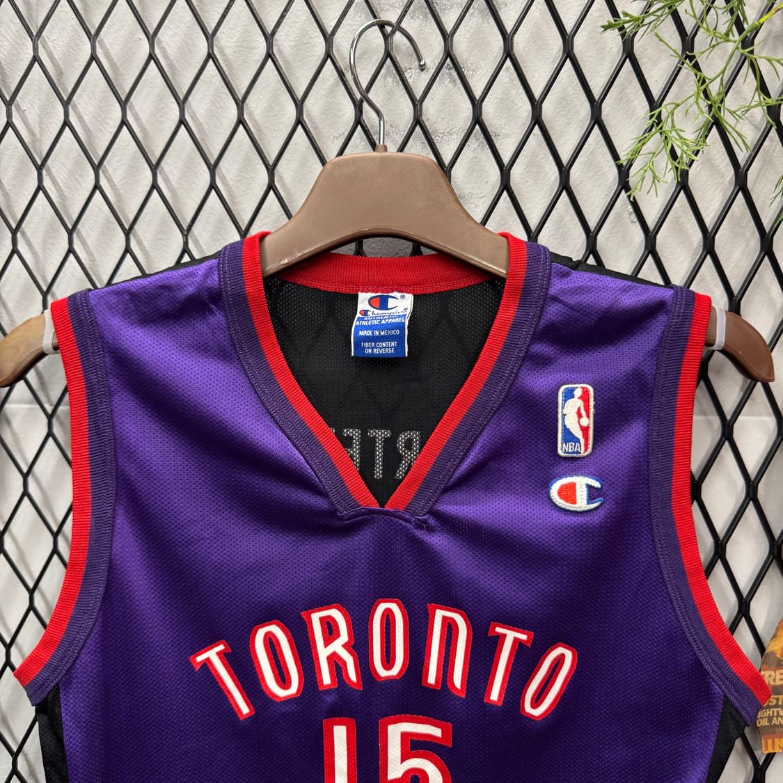00s 챔피온 X NBA 토론토 랩터스 레플리카 유스 저지 퍼플 상품이미지3