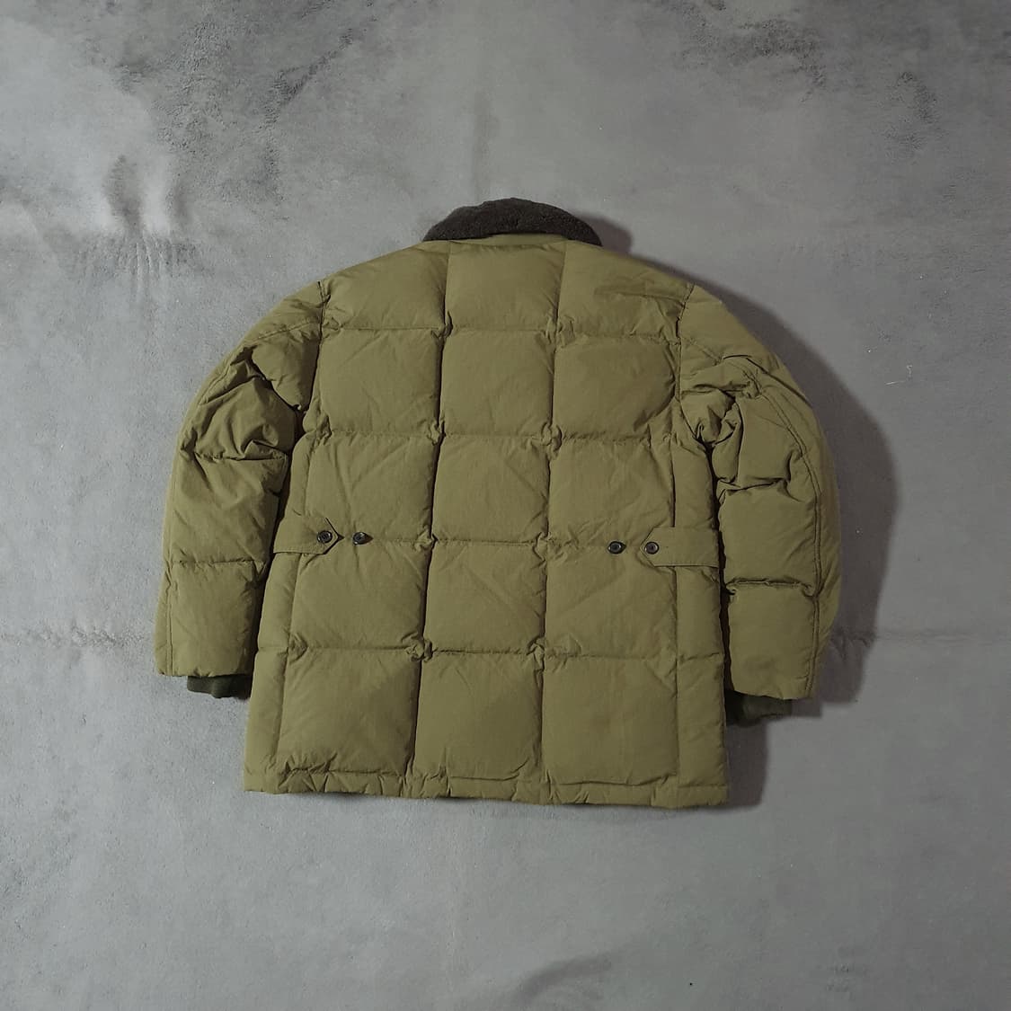L 아웃스탠딩 무통 구스다운 파카 패딩 자켓 올리브그린 상품이미지4