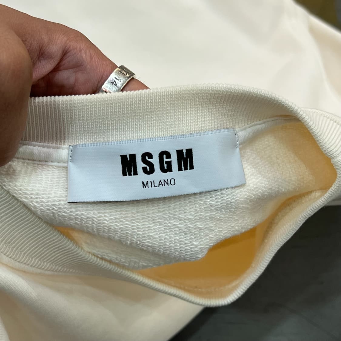 msgm 로고 스웻셔츠 y12507 상품이미지8