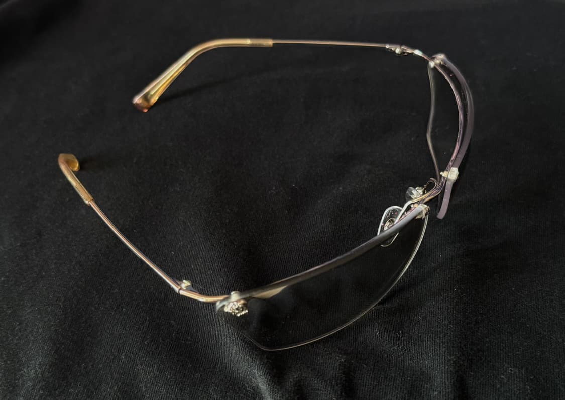 Versace Geek Chic Rimless Sunglasses 상품이미지3