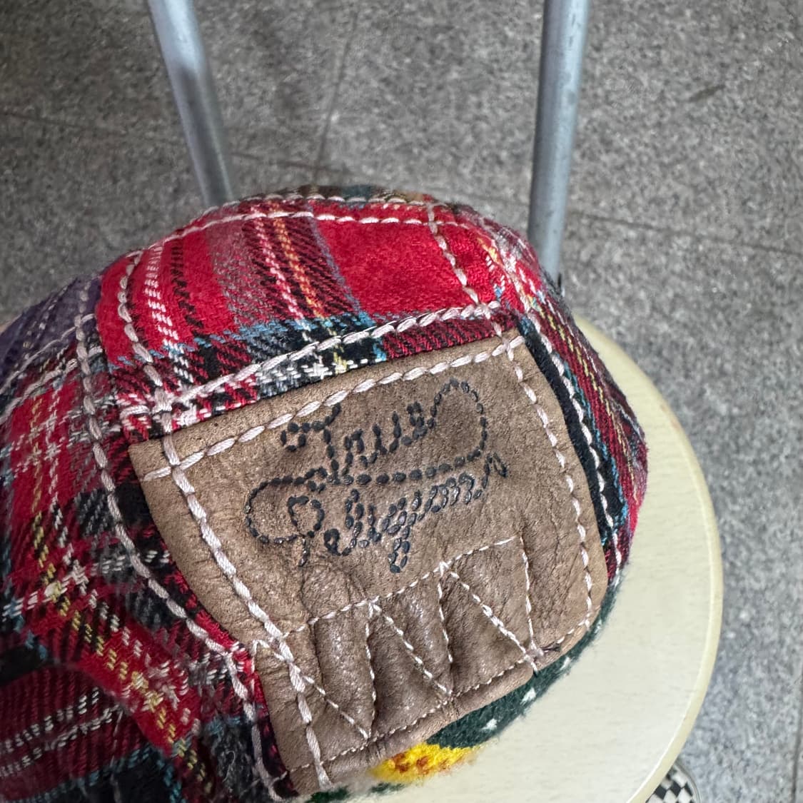 트루릴리전 로고 패치워크 헌팅캡 상품이미지6