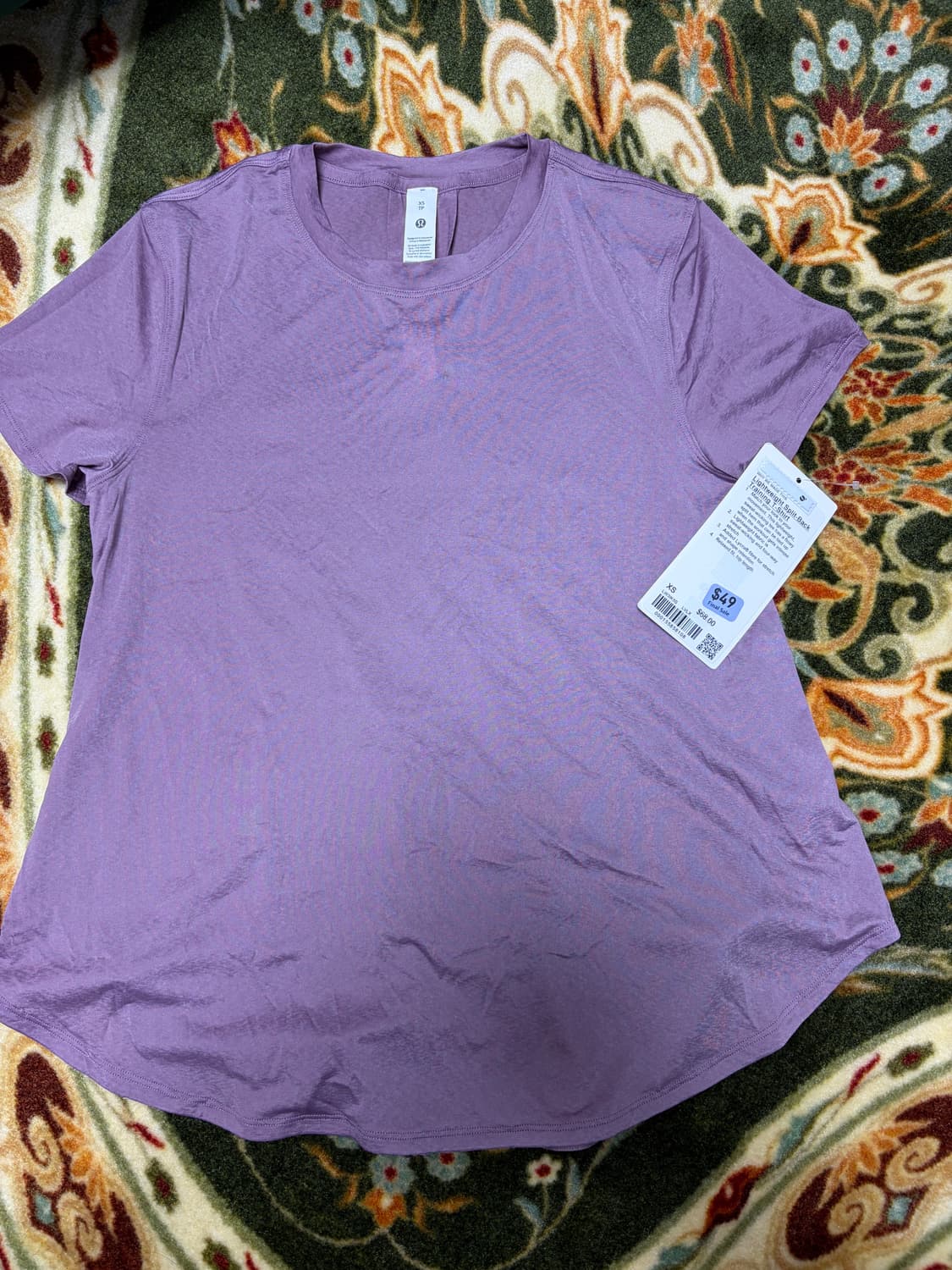 룰루레몬 Lightweight Split-Back Training T-S 상품이미지4