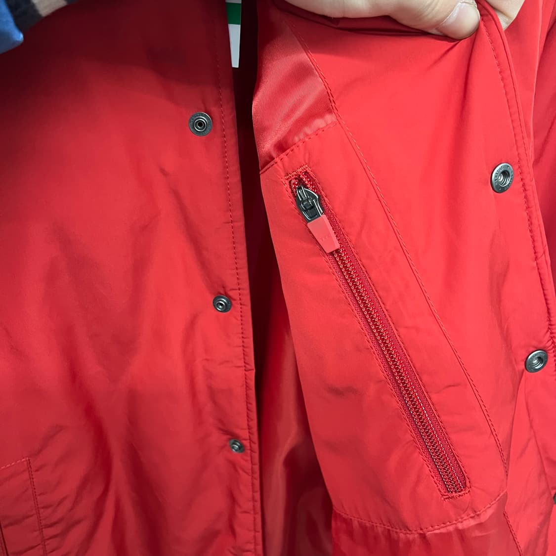 휠라 빨간색 바시티 자켓 공용s 상품이미지5